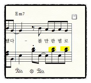 4마디액자