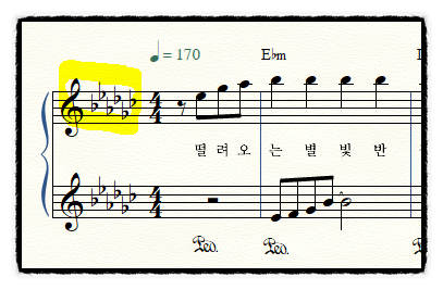 1마디액자